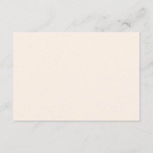 Cartons Réponse Code QR classique neutre Sandy Mariage élégant (Dos)