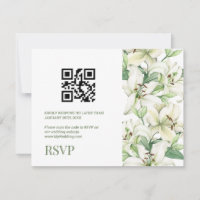 Code QR Élégance Fleur de LILY