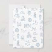 Cartons Réponse Code Qr illustré par le dessin à la main (Dos)