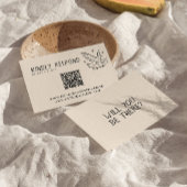 Cartons Réponse Code QR Illustré Rétro Mariage amusant manuscrit