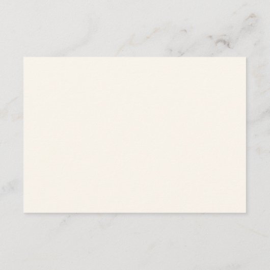 Cartons Réponse Code QR Mariage noir et épi classique (Dos)