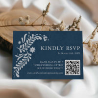 Code QR mexicain de Blue Talavera