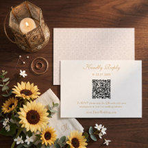 Code QR Ornemental Géométrique Élégant de Mariage