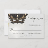 Cartons Réponse Code vestimentaire Prom Costume Masquerade Mariage (Devant)