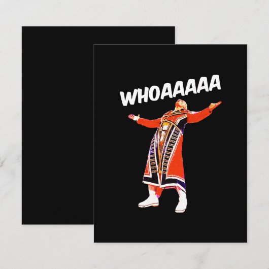 Cartons Réponse Cody whoaaa (Devant / Derrière)