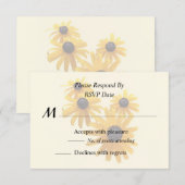 Cartons Réponse Coeur de Susans à l'oeil noir (Devant / Derrière)