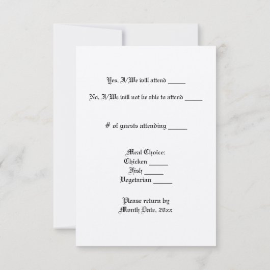 Cartons Réponse CoeurCrâne (Dos)