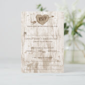 Cartons Réponse Collection de Mariages d'arbre cardiaque sculpté (Debout devant)