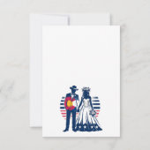 Cartons Réponse Colorado Couple Choix de nourriture (Dos)