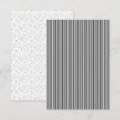 Cartons Réponse Conception verticale 1 (Devant / Derrière)