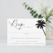 Cartons Réponse Contemporain Coastal Chic Meice Choice Mariage (Debout devant)