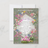 Cartons Réponse Cosmos Wilderness Wild Flowers (Devant)