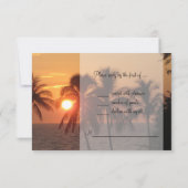 Cartons Réponse Coucher de soleil de PixDezines à Mauna Kea Beach/ (Dos)
