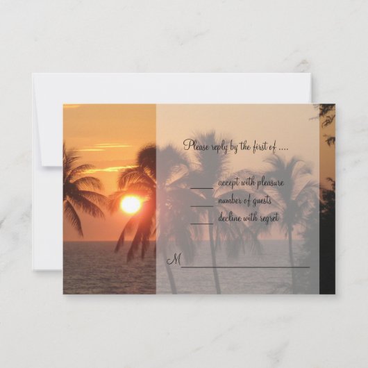 Cartons Réponse Coucher de soleil de PixDezines à Mauna Kea Beach/ (Dos)