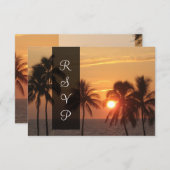 Cartons Réponse Coucher de soleil de PixDezines à Mauna Kea Beach/ (Devant / Derrière)