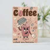 Cartons Réponse Coupe du café (Debout devant)