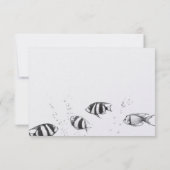 Cartons Réponse Couple de plongée (Dos)