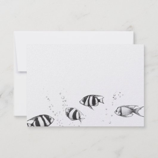 Cartons Réponse Couple de plongée (Dos)