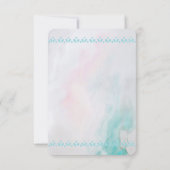 Cartons Réponse Crâne animal Boho avec papillons et fleurs (Dos)