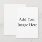 Cartons Réponse Create Your Own white  (Devant / Derrière)