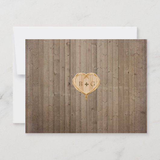 Cartons Réponse Créatures animales boisées, renard n vignes Mariag (Dos)