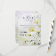 Créez Vos Propres Fleurs Jaunes Délicates Mariage