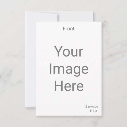 Cartons Réponse Créez votre propre 3,5 pouces x 5 pouces avant et (Devant)