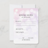 Cartons Réponse Créez votre propre arrière-plan bokeh subtil (Devant)