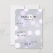 Cartons Réponse Créez votre propre Arrière - plan Hexagon Bokeh (Devant)