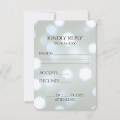 Cartons Réponse Créez votre propre Arrière - plan Hexagon Bokeh (Devant)