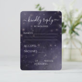 Cartons Réponse Créez votre propre - Ciel d'étoile spirale (Debout devant)