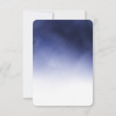 Cartons Réponse Créez votre propre nuage bleu foncé Indigo (Dos)