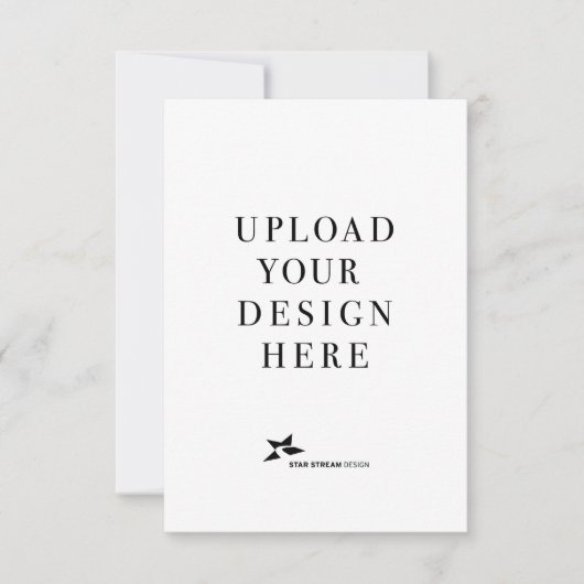 Cartons Réponse Créez votre propre portrait 8,9x12,7 cm (Devant)