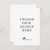 Cartons Réponse Créez votre propre portrait 8,9x12,7 cm (Devant / Derrière)