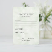 Cartons Réponse Créez votre propre texture Arrière - plan verte (Debout devant)