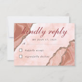 Cartons Réponse Crème moderne Agate de couleur noire Douce Parties (Devant)