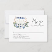 Cartons Réponse Cristaux de lune Fleurs Boho Mariage métaphysique (Devant)