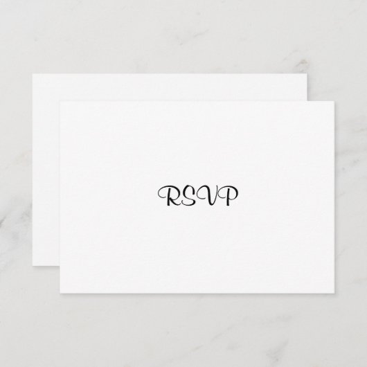 Cartons Réponse Customise-Le ! Base Motif solide (Devant / Derrière)