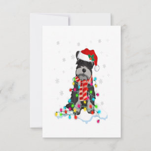 Cartons Réponse Cute Schnauzer