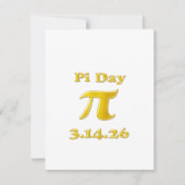 Cartons Réponse Cutie 3.14 Pi Day (Devant)