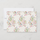 Cartons Réponse dainty romantique arche fleurie printemps jardin m (Dos)