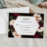 Dark Moody Bourgogne Blush Peonies Floral Mariage