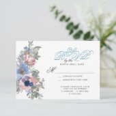 Cartons Réponse De l'ensemble de Mariage de l'appel d'offres dans  (Debout devant)