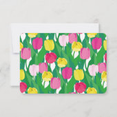 Cartons Réponse De magnifiques tulipes. (Dos)