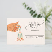 Cartons Réponse décoration d'ornements de sapin de Noël  (Debout devant)