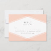 Cartons Réponse Découpe géométrique et légère (Devant)