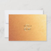 Cartons Réponse Dégradé Ombre Sunset avec motif feuille minuscule (Dos)