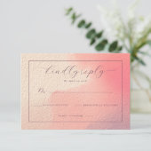 Cartons Réponse Dégradé pastel poli (Debout devant)