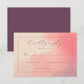 Cartons Réponse Dégradé pastel poli (Devant / Derrière)