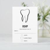 Cartons Réponse Dentaire dentaire Médicale Graphisme Dentistrie (Debout devant)